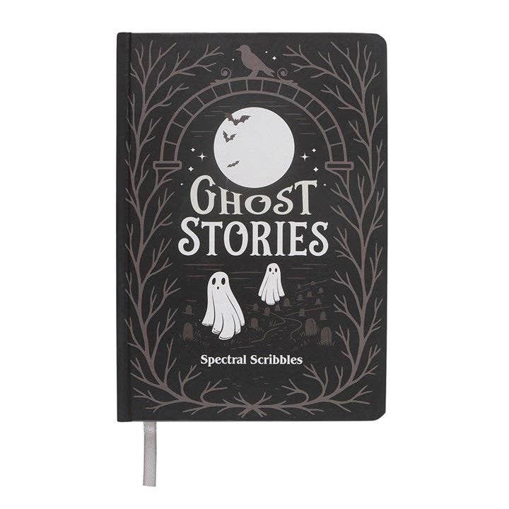 Carnet A5 gothique d'Halloween — Histoires de fantômes