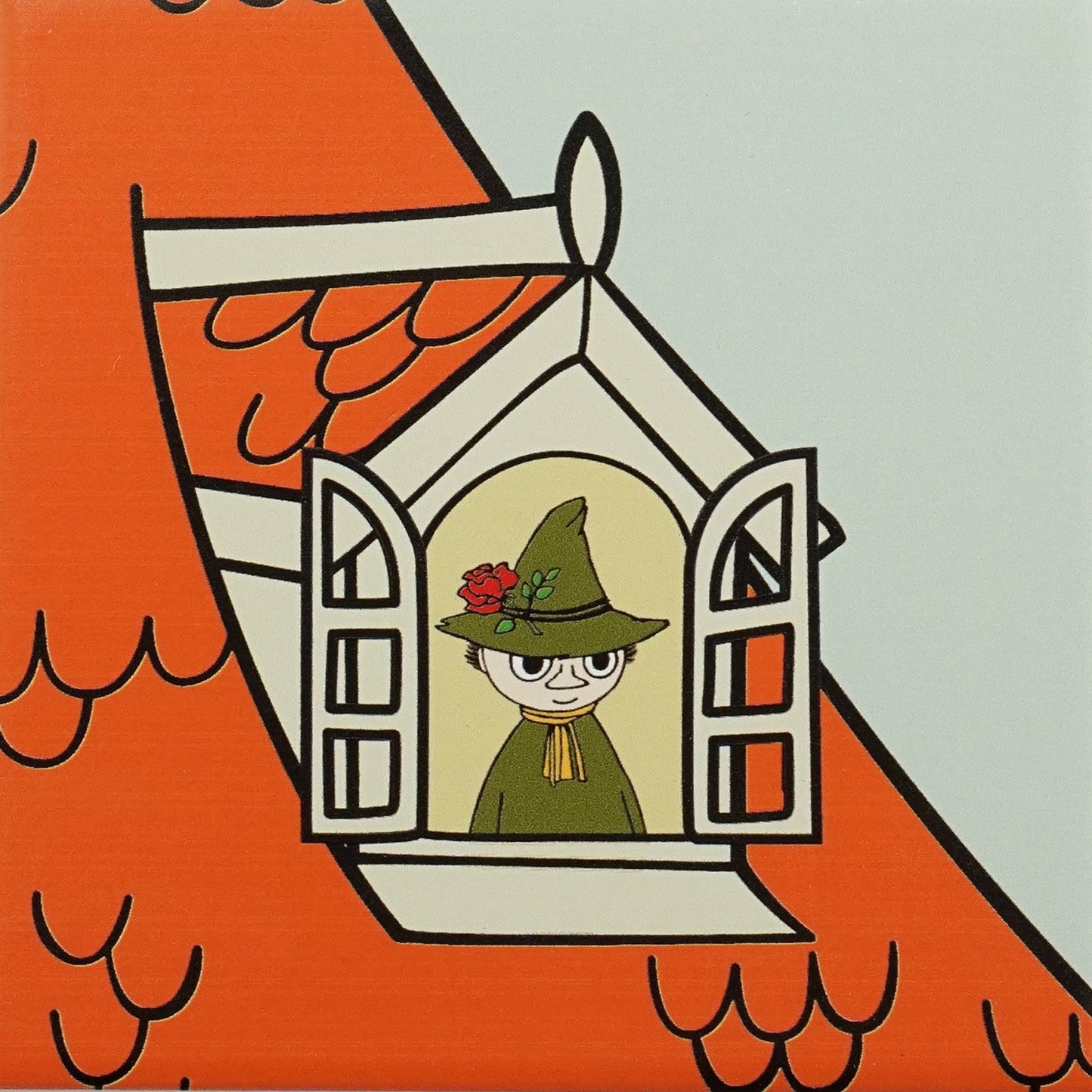 Set di 4 sottobicchieri in ceramica in una scatola - Moomin (Casa)