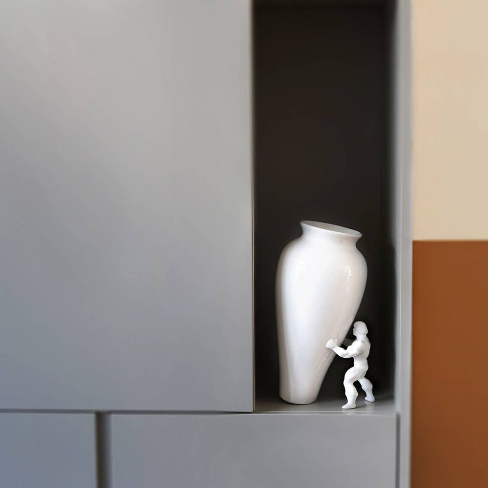 Il mio vaso bianco da supereroe