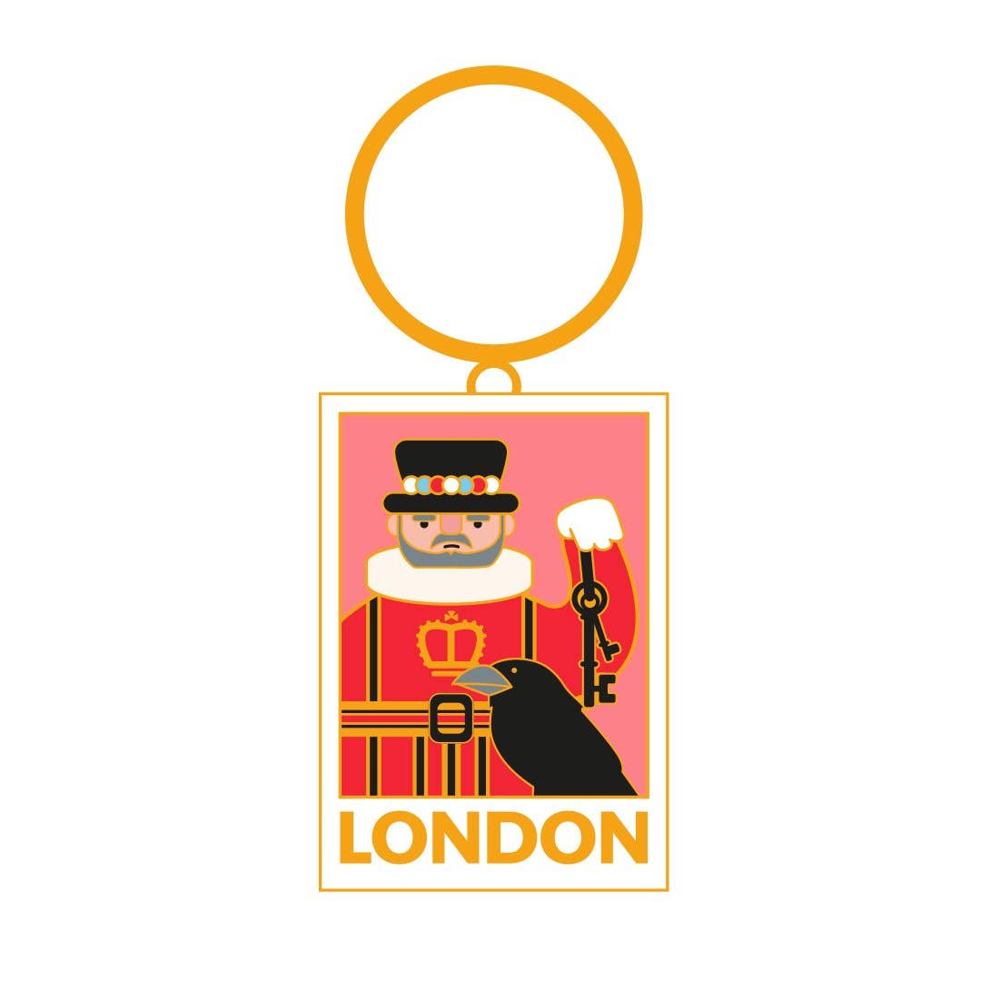 Beefeater Keyring Case, London Keyring