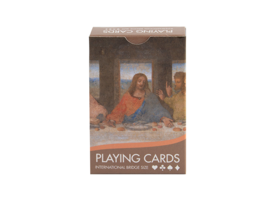 Pack of 56 Bridge playing cards featuring Leonardo da Vinci's The Last Supper