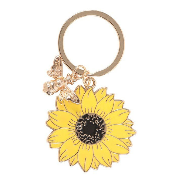 Porte-clés Tournesol Tu es mon rayon de soleil