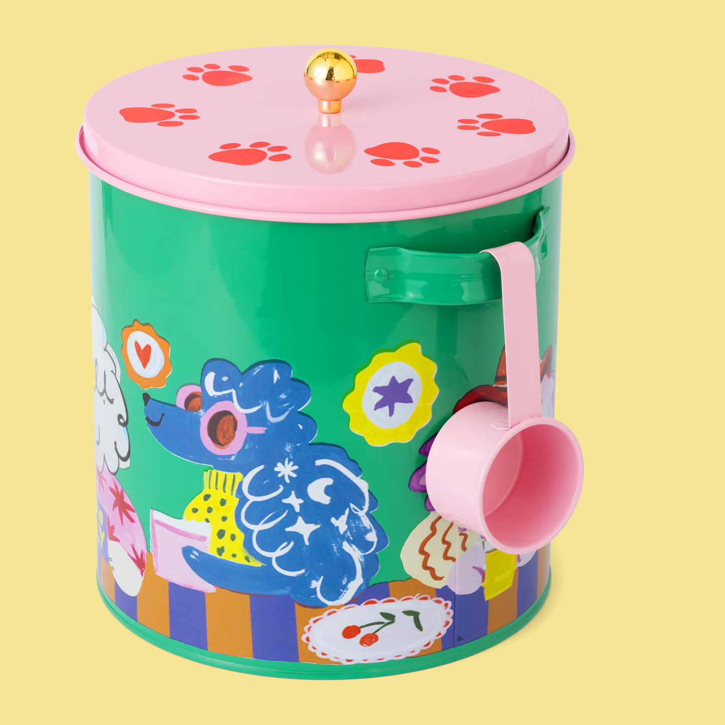 Boîte de Rangement & Pelle du Club des Chiens Cool