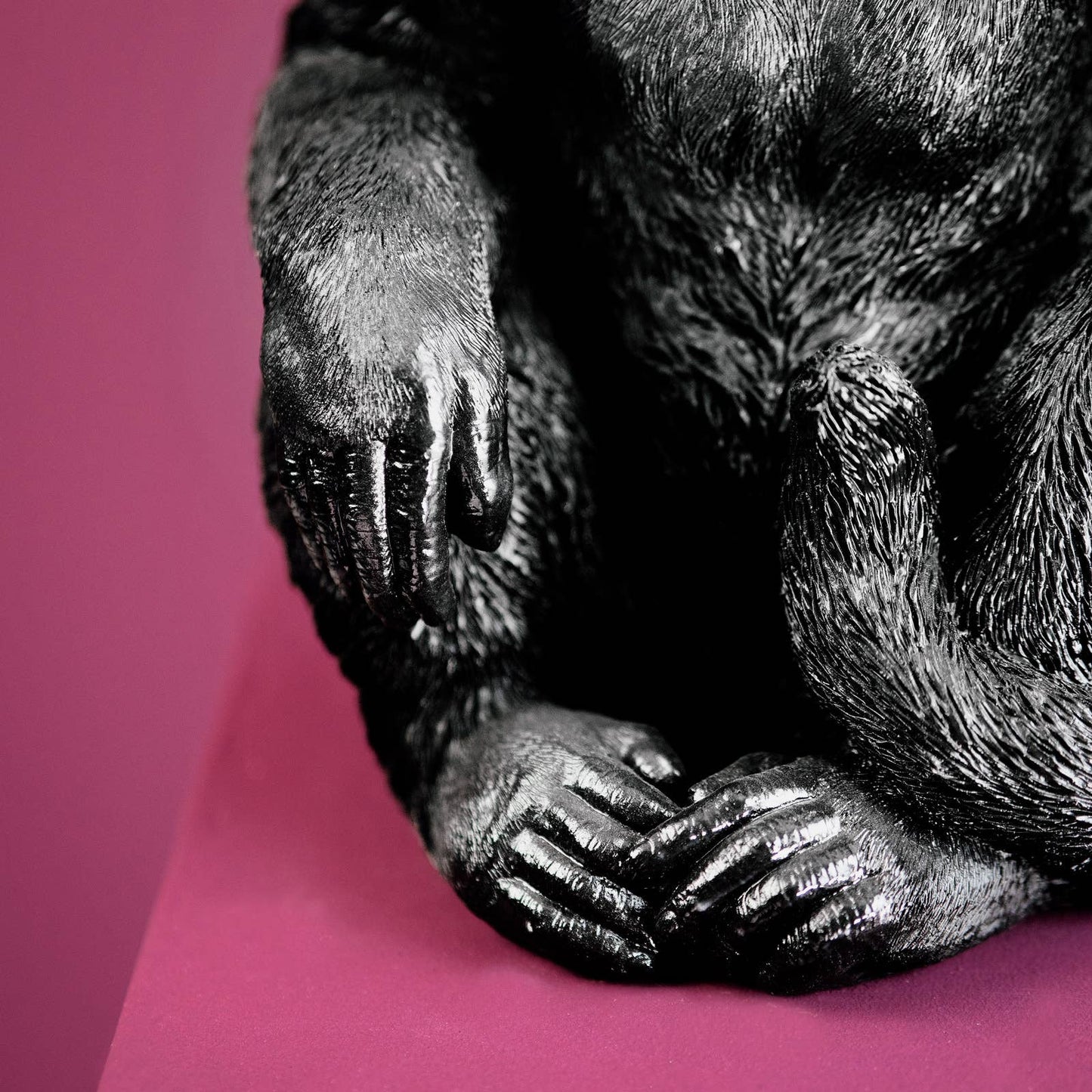 Abu Monkey Table Lamp, Black, 25.5 x 23.5 x 39.5 cm