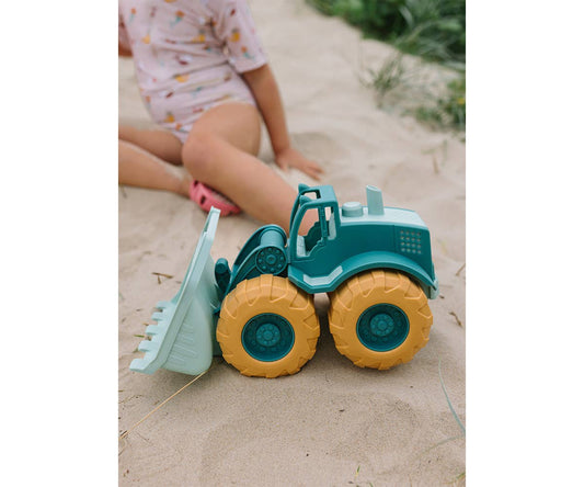 Green Excavator Beach Toy