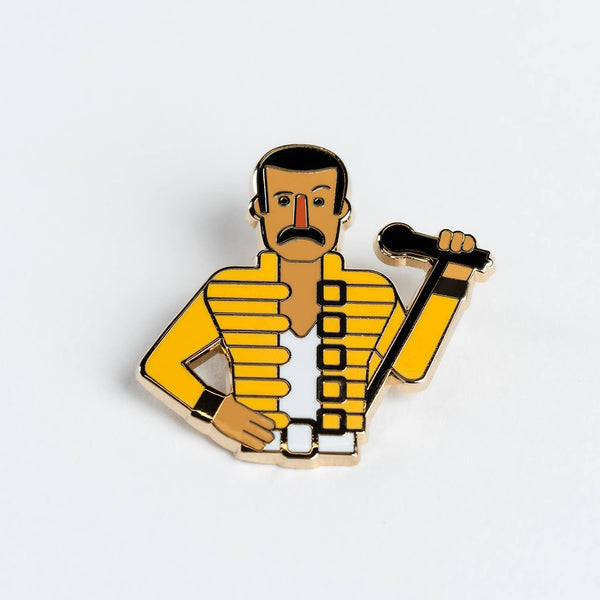 Pin's en émail Freddie Mercury