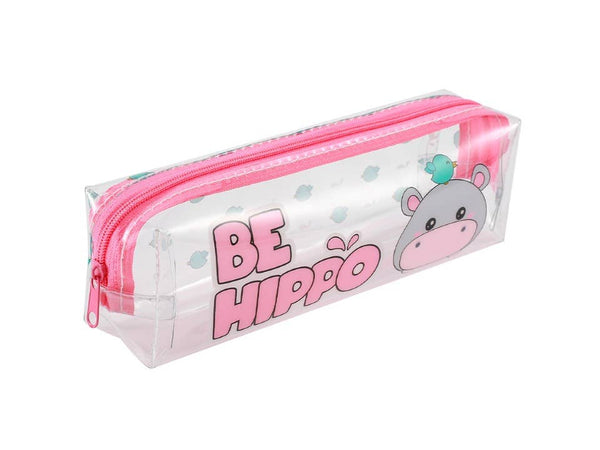 "Be Hippo" PVC pouch