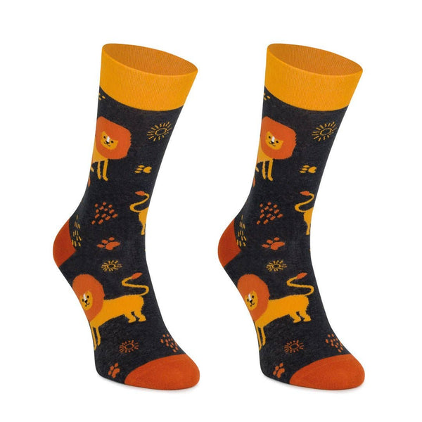 "LEON" Lion Socks
