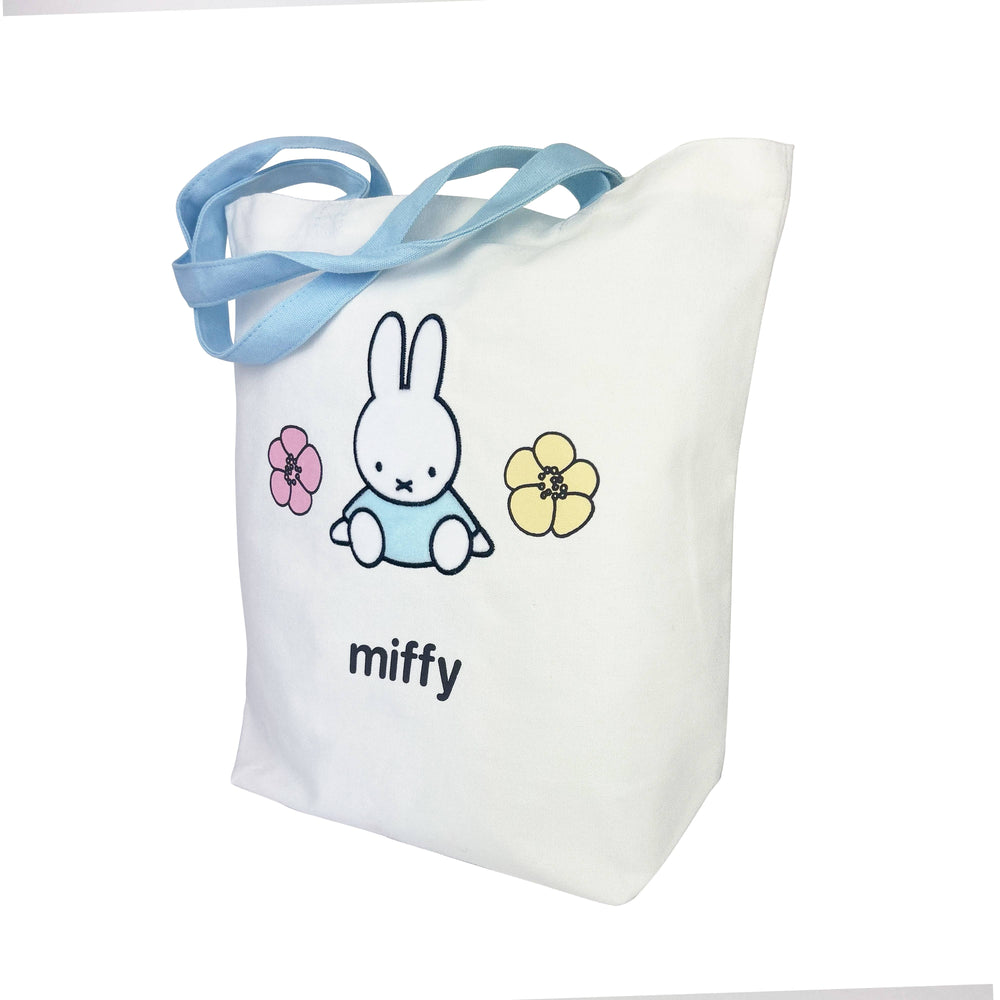 Tote Bag Lapin Miffy - Fleurs