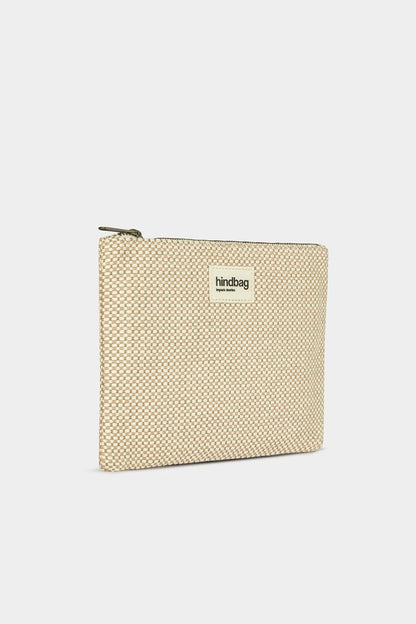Pochette Ema Tressage nude