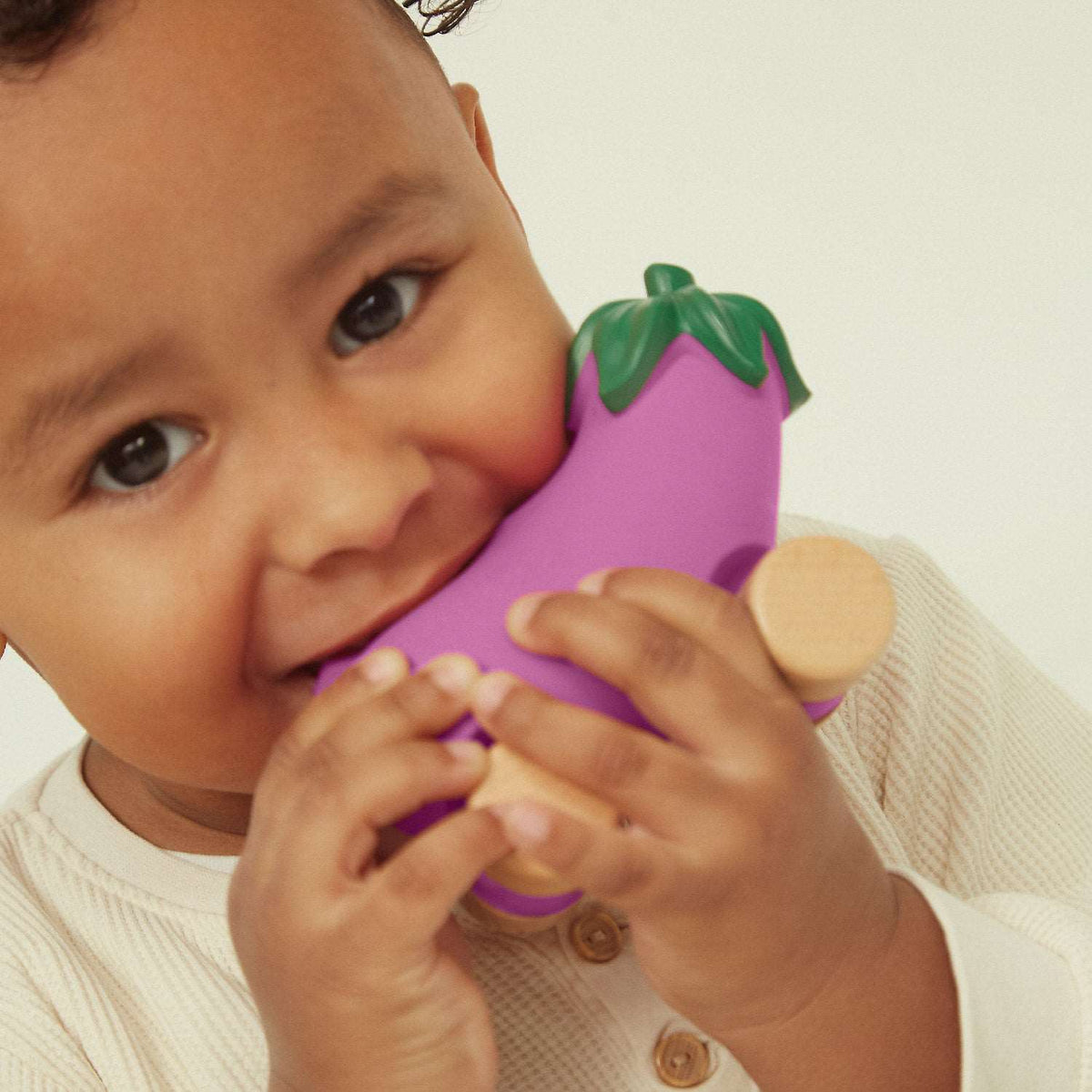 Emma l’Aubergine – Voiture-jouet bébé