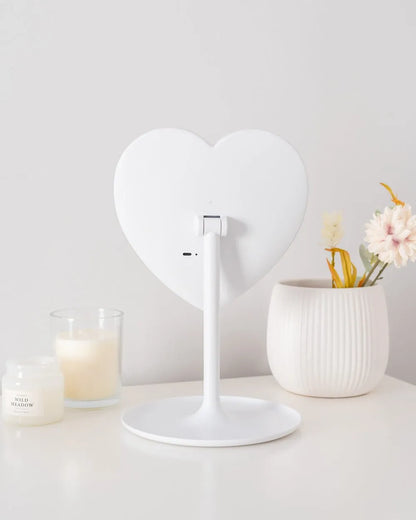 LED heart mirror - ZOE