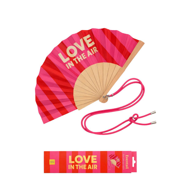 Fan with shoulder strap – Love In The Air