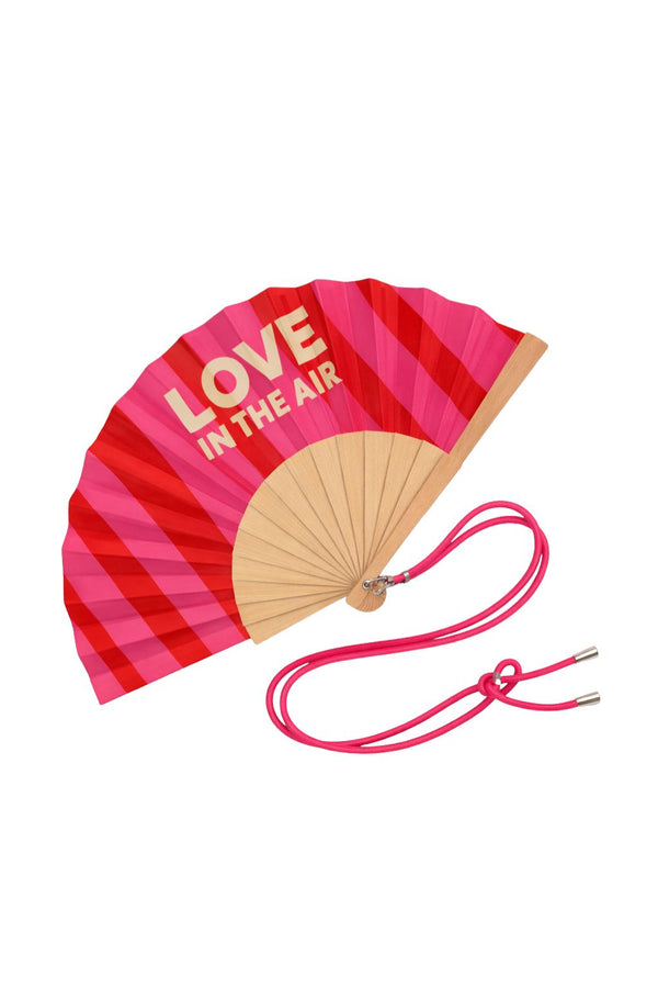 Fan with shoulder strap – Love In The Air