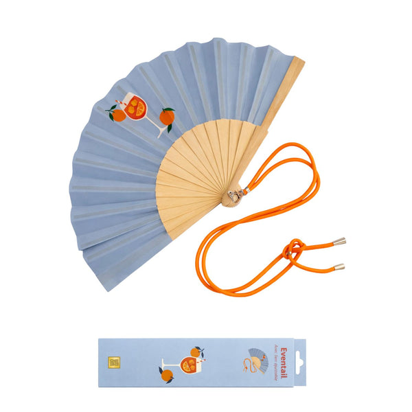 Fan with shoulder strap – Spritz glass