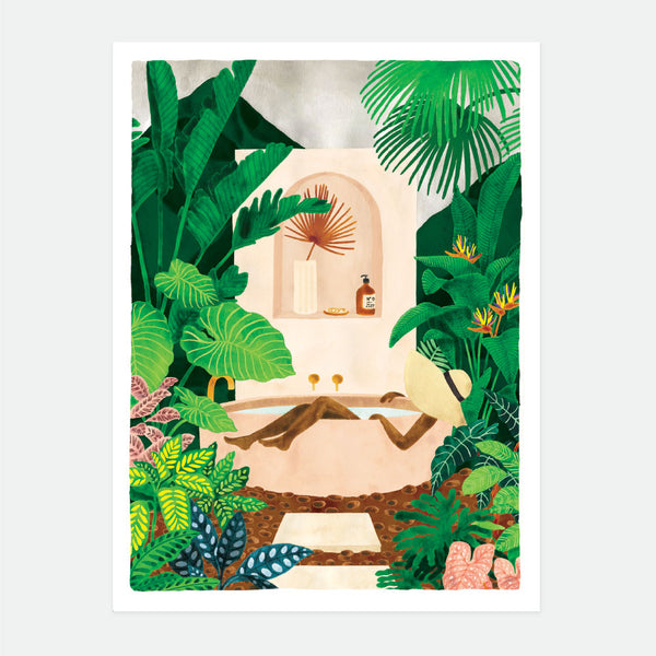 Exotic Bathtub - Poster