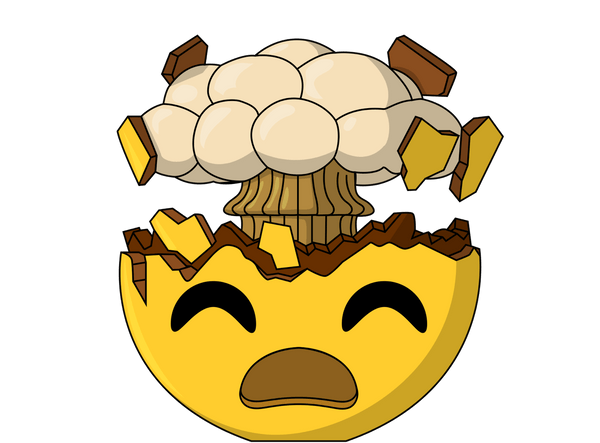 Esprit soufflé emoji