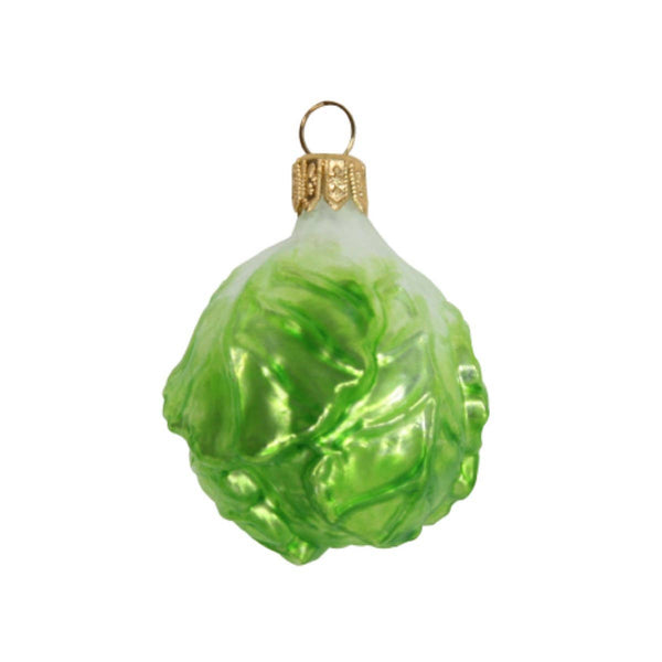 Brussels sprout Christmas bauble