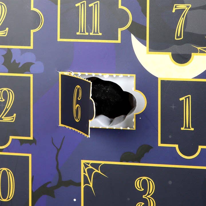 Calendrier de l'Avent d'Halloween "Étagère des Ombres" 12 jours