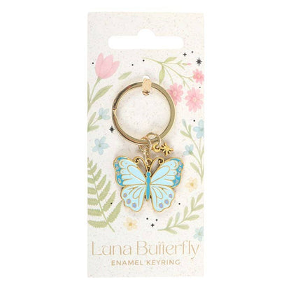 Luna Butterfly Keychain