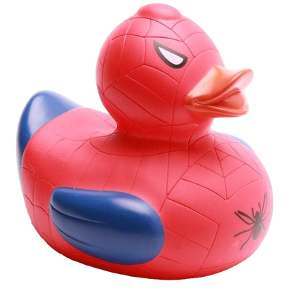 Canard Super-héros Rouge-Bleu XL