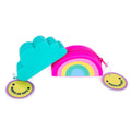 Mini borsa nuvola arcobaleno