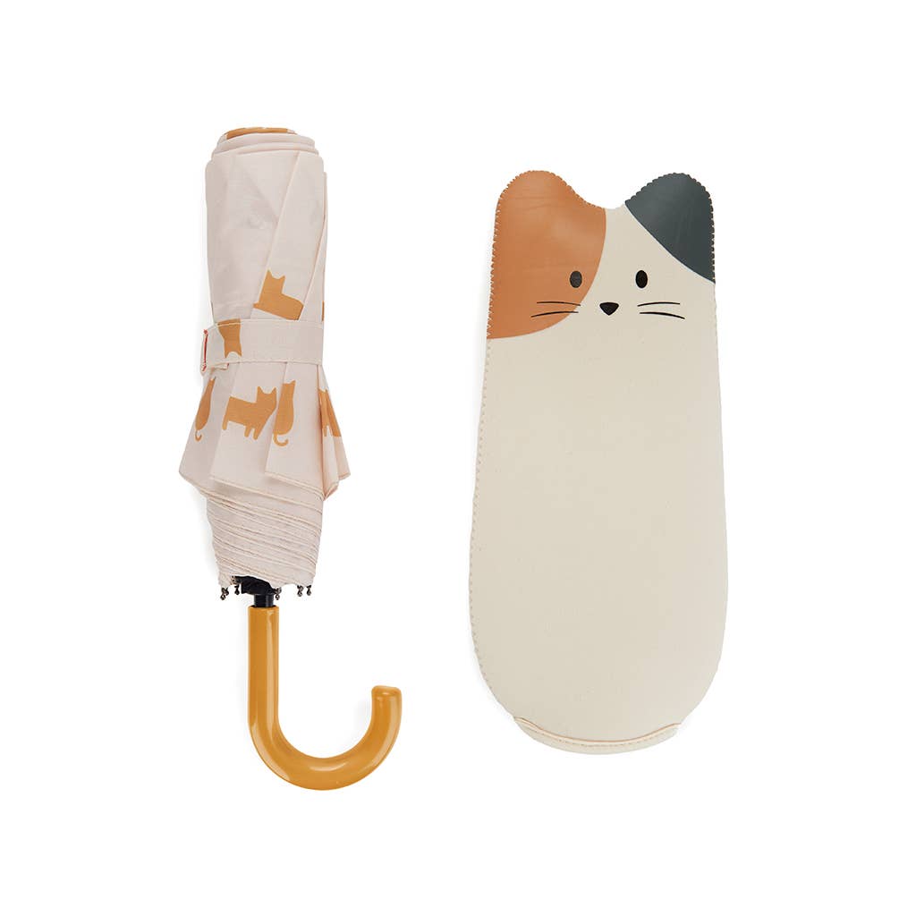 Calico Cat Umbrella "Meowmbrella"