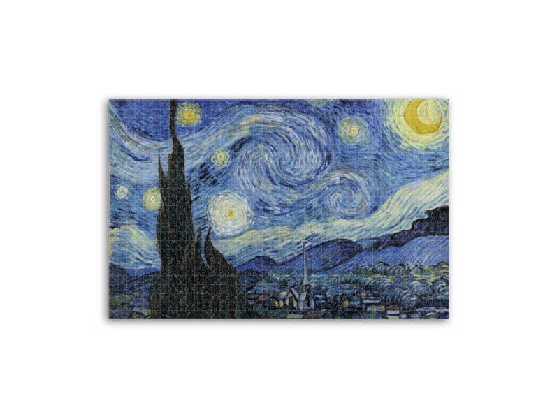 Puzzle Vincent van Gogh - La Nuit Étoilée 1000p