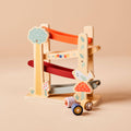 Jeu Jouet avec Rampe de Jardin en Bois