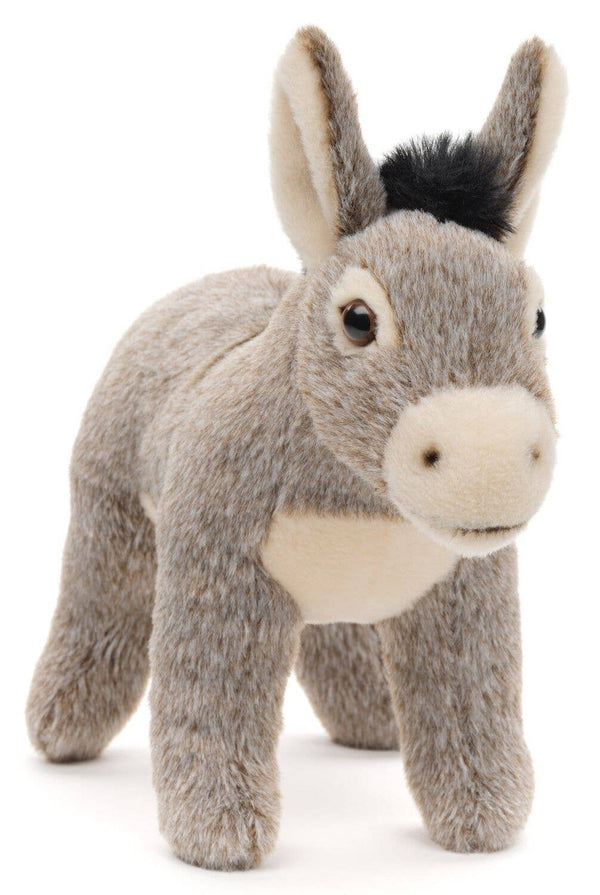Standing donkey - 20 cm (height) - soft toy/plush