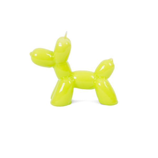 Bougie Chien Ballon Vert Helio Ferretti Vue 1
