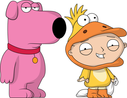 Stewie & Brian Trick-or-Treating