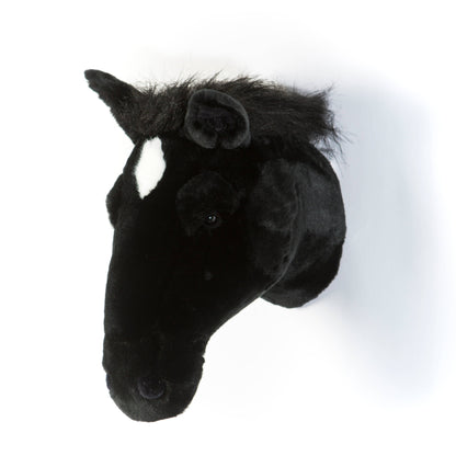 Wall Decoration Plush Pierre the Black Horse