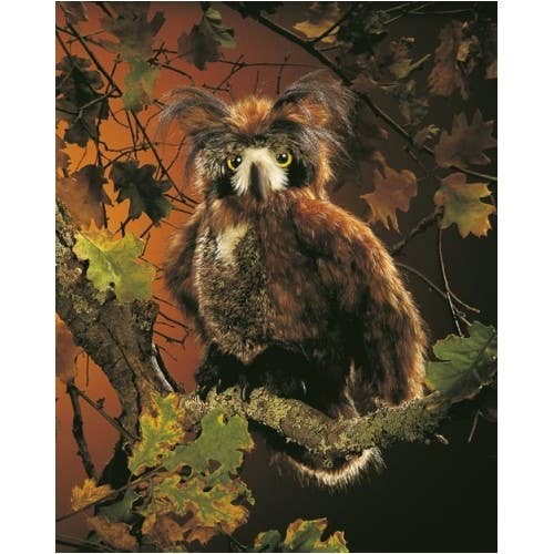Long-eared Owl Hand Puppet