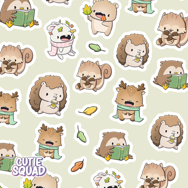 Forest Friends Sticker Sheets