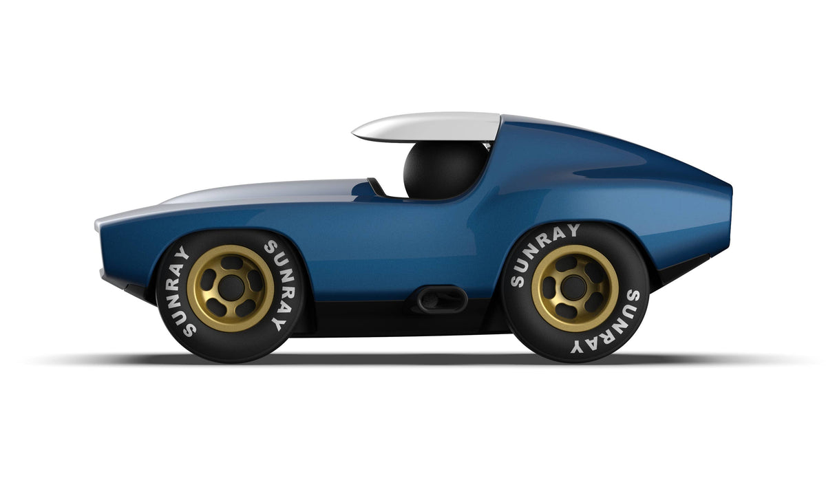 Verve Fastback Sonny blu metallizzato