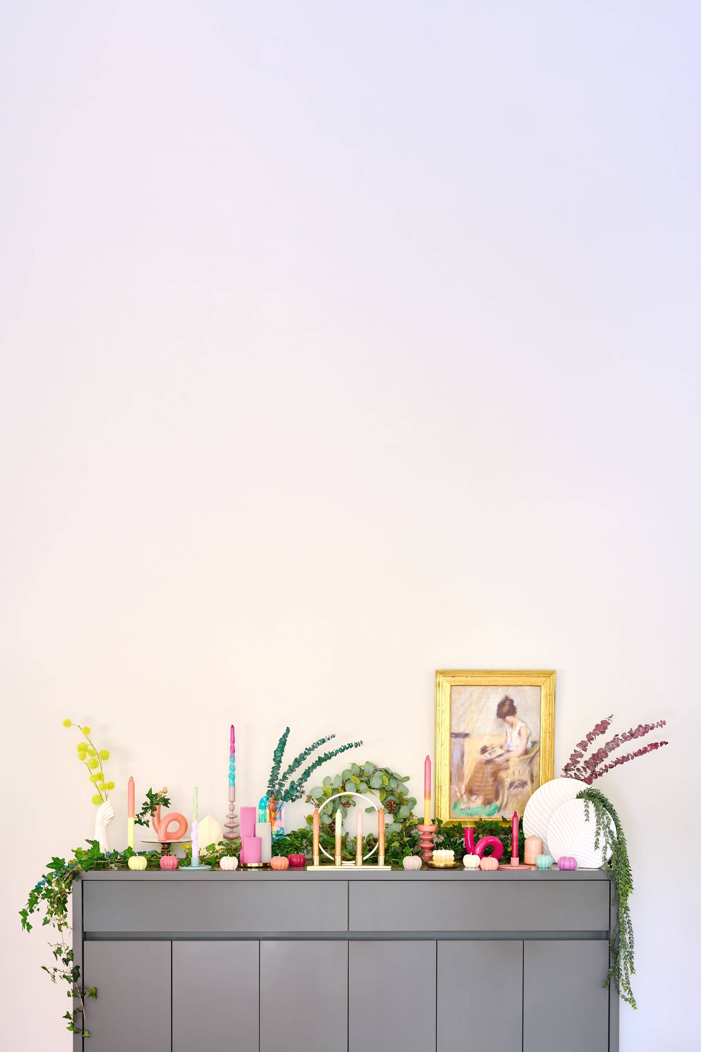 Bougeoir en verre Bubble Barbie