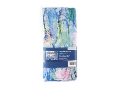 Monet tea towel with Water Lilies design
