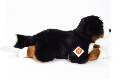 Peluche Bouvier bernois Couché