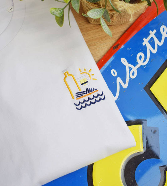 Embroidered T-shirt - Espadrille