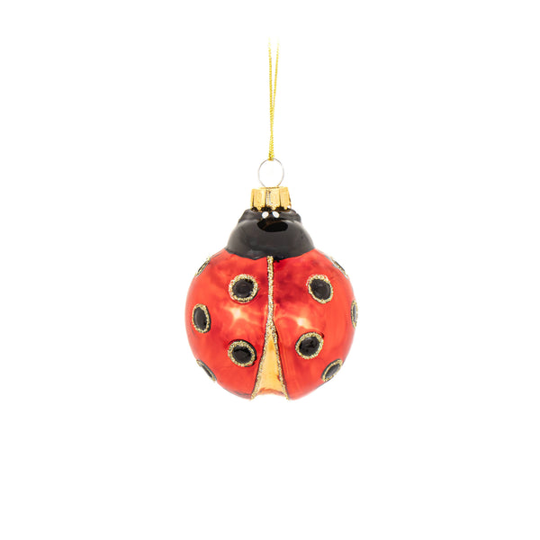 Ladybug Christmas Bauble