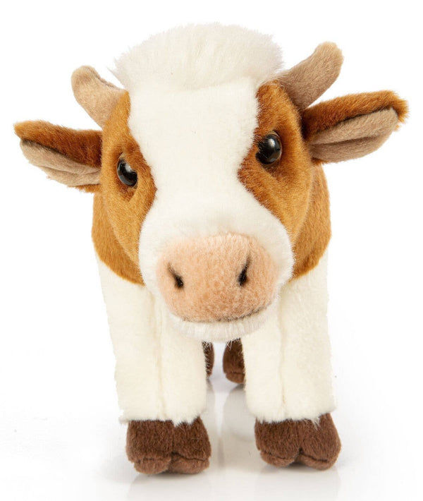 Peluche vache à la voix maussade debout Uni Toys