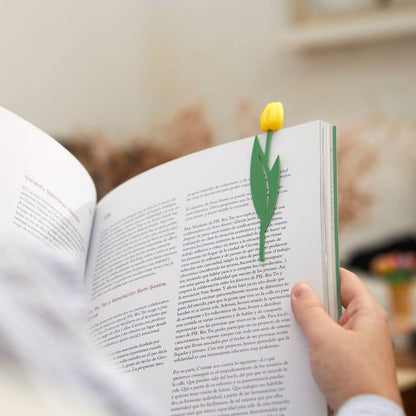 Marque-page Tulipe Jaune