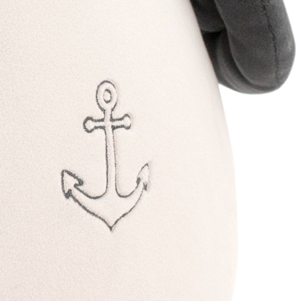 Peluche Albatros avec Bonnet Rouge - 50 cm