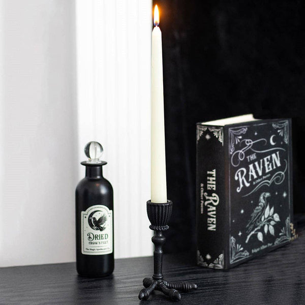 Gothic tapered chandelier, Raven's Claw