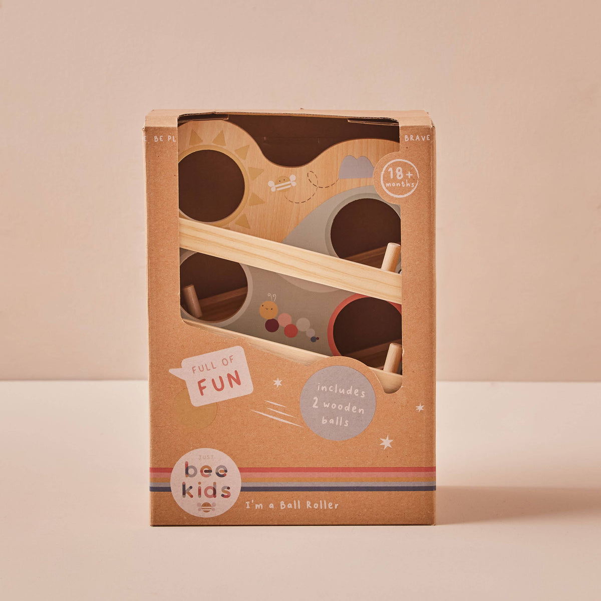 Wooden Ball Racing Toy for Children (FSC)