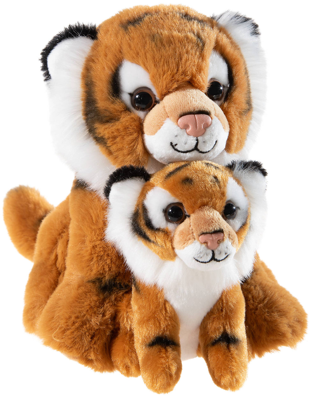 Misanimo Plüschtiger mit Baby — 20 cm