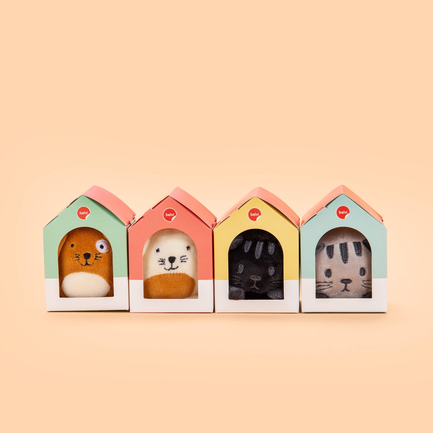 Bookmarks, stuffed animals, x12, polyester