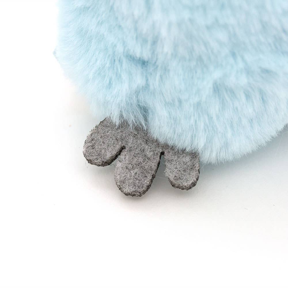 Whozie plush pendant with bow, 8 cm