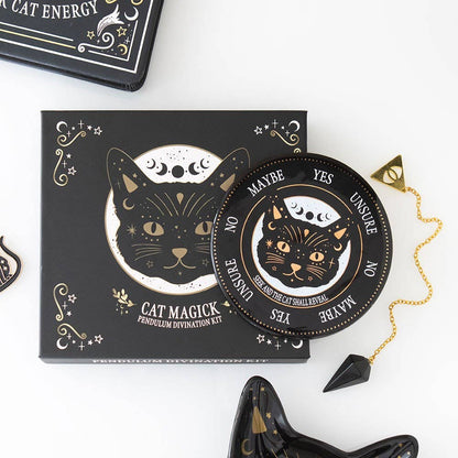 Kit de divination au pendule Magick du Chat Noir